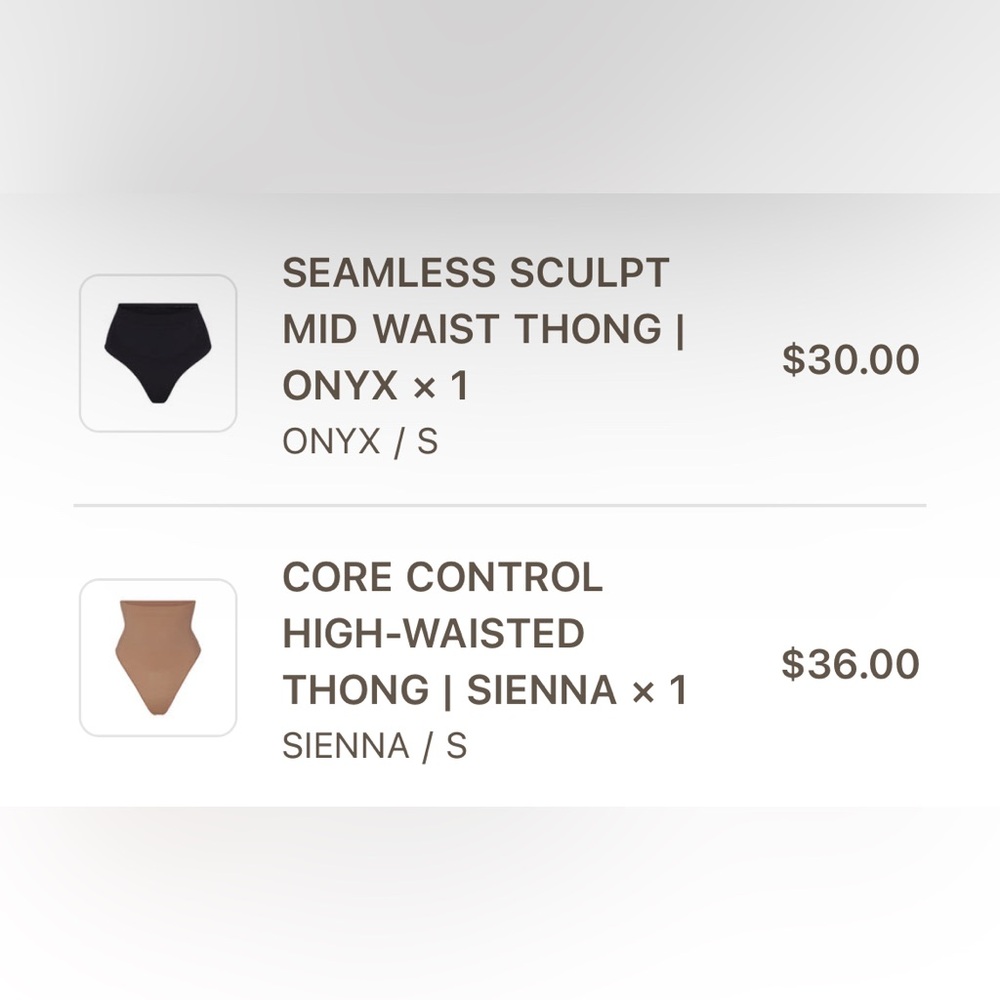 SKIMS Shapewear - SMALL